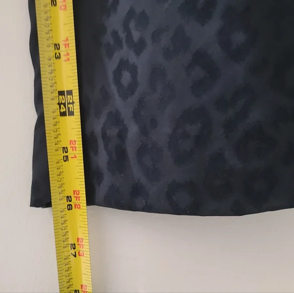 Thakoon Addition Black Leopard Print Slim Fit Tapered Trousers Sz 2 - Picture 14 of 14